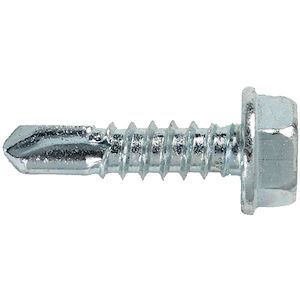 Vis tôle auto-perceuse tête hexagonale à embase Ø 4.8 x 16 mm (x 150)