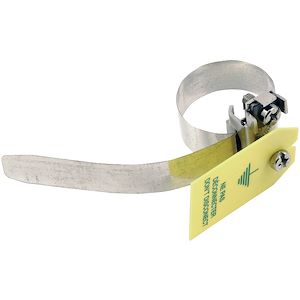 Collier de mise à la terre 2.5-6 mm² 120 mm 8-17.5 mm (x 10)