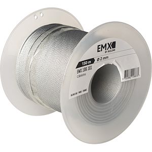 EMX 106101, Câblette D= 2 mm x 150 m acier galvanisé