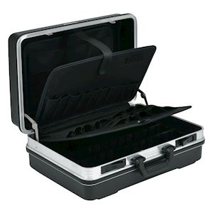 Klauke KL855L, Valise à outils, couleur noir, coque dure, livrée vide.  dimension 490x315x169 mm