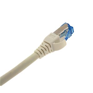 Gigamedia CAT6AS30MWH, Cordon Ethernet S/FTP Blindé RJ45 10G 4PPOE 30m  LSOH blanc RAL9010