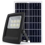 Borne solaire B021 Noire 38cm 500lm 3000K Lithium (422138)