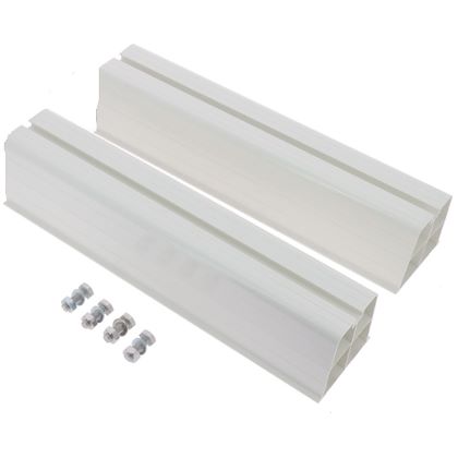 Kit supports de sol PVC (paire)