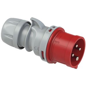 Fiche mobile droite 32A 3P+T 380/415 V IP44 EASY