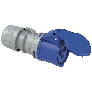 Prise mobile droite 32A 2P+T 200/250 V IP44 EASY