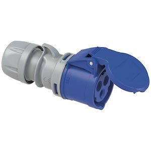 Prise mobile droite 16A 2P+T 200/250 V IP44 EASY