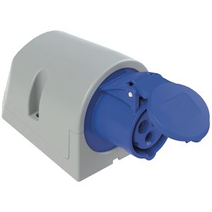 Prise saillie 16A 2P+T 200/250 V IP44 EASY