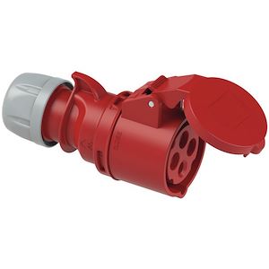 Prise mobile droite 32A 3P+T 380/415 V IP44