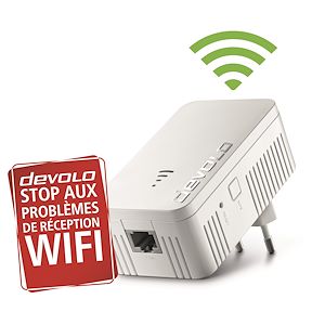 Devolo 8869, WiFi 5 Répéteur 1200-Boîtier permettant l'extension du réseau  WiFi-1200 Mbits/s