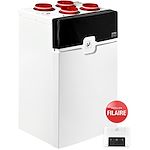 VMC double-flux pièce par pièce NANO AIR 50 FR, facile à installer,  silencieux, filtration efficace